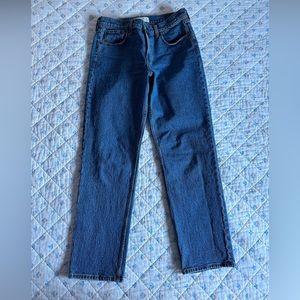 Abercrombie & Fitch Mid Rise Straight Jeans Size 8R NWOT